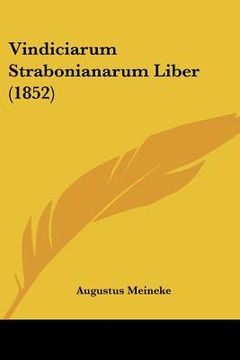 portada vindiciarum strabonianarum liber (1852) (in English)
