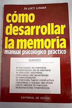 portada cómo desarrollar la memoria (in Spanish)
