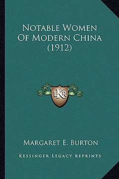 portada notable women of modern china (1912)
