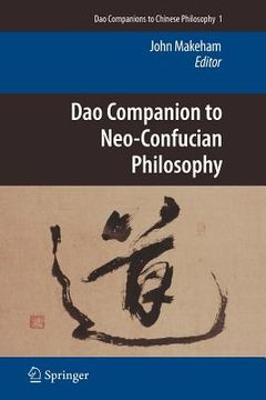 portada dao companion to neo-confucian philosophy (en Inglés)