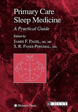 portada primary care sleep medicine: a practical guide (en Inglés)
