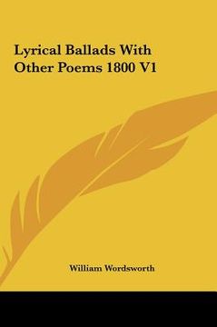 portada lyrical ballads with other poems 1800 v1 (en Inglés)