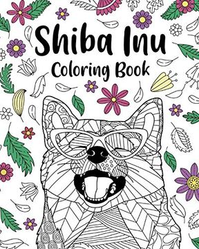 portada Shiba inu Coloring Book (en Inglés)