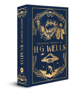 portada Greatest Works of H.G. Wells (Deluxe Hardbound Edition) (en Inglés)