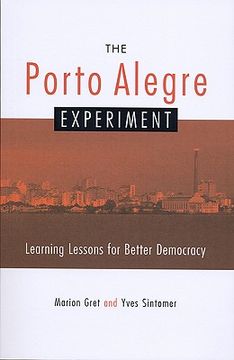 portada the porto alegre experiment: learning lessons for better democracy