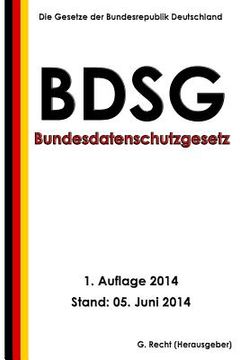 portada Bundesdatenschutzgesetz (BDSG) (in German)