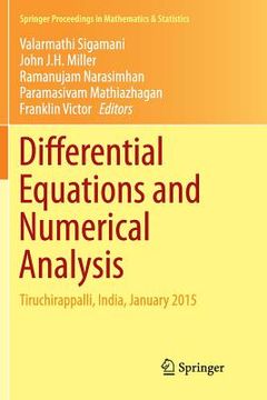 portada Differential Equations and Numerical Analysis: Tiruchirappalli, India, January 2015
