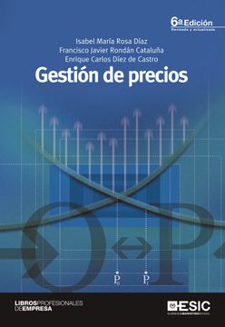 portada Gestión de Precios - 6ª Edición (Libros Profesionales) (in Spanish)