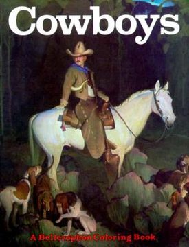 portada cowboys coloring book (en Inglés)