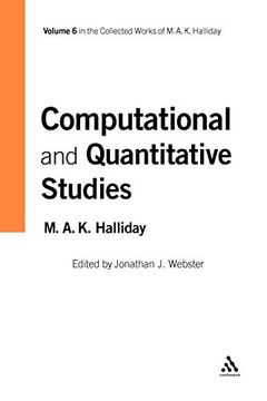 portada Computational and Quantitative Studies, Volume 6: 06 (Collected Works of M. A. K. Halliday) (en Inglés)