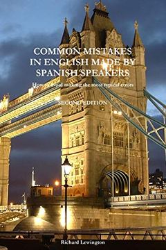 portada Common Mistakes in English Made by Spanish Speakers (en Inglés)