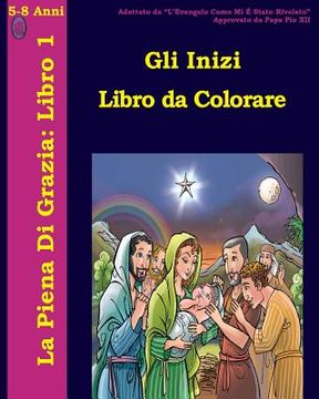 portada Gli Inizi Libro da Colorare (en Italiano)
