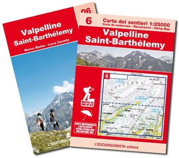 portada Valpelline, Saint-Barthélemy. Ediz. Italiana, Inglese e Francese. Con Mappa Escursionistica 1: 25. 000
