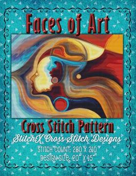 portada Faces of Art Cross Stitch Pattern (en Inglés)