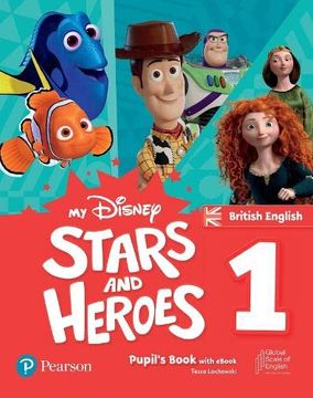 portada My Disney Stars and Heroes British Edition Level 1 Pupil's Book With Ebook and Digital Activities (en Inglés)