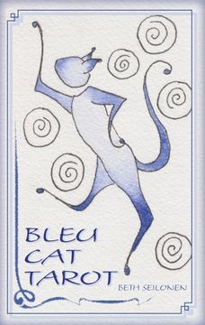 portada Bleu cat Tarot (With Cards) (en Inglés)