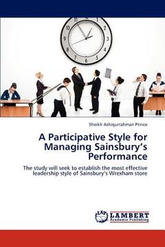 portada a participative style for managing sainsbury's performance (en Inglés)