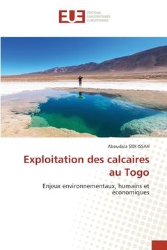 portada Exploitation des calcaires au Togo (en Francés)