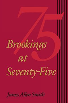 portada Brookings at Seventy-Five (in English)