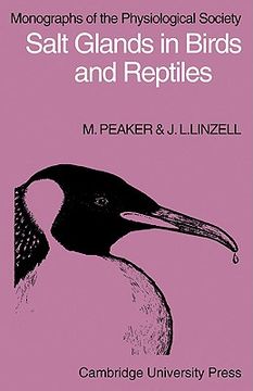 portada Salt Glands in Birds and Reptiles (Monographs of the Physiological Society) (en Inglés)