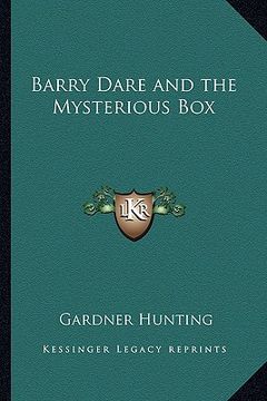 portada barry dare and the mysterious box