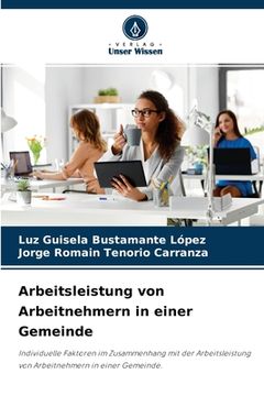 portada Arbeitsleistung von Arbeitnehmern in einer Gemeinde (en Alemán)