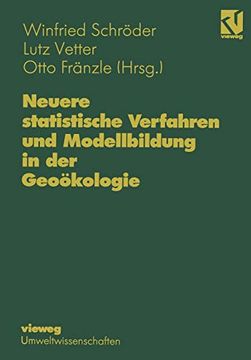 portada Neuere Statistische Verfahren und Modellbildung in der Geoökologie (in German)