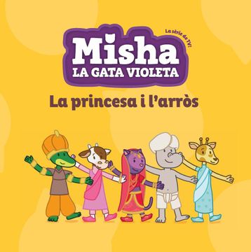 portada Misha la gata violeta 4. La princesa i l'arròs (en Catalá)