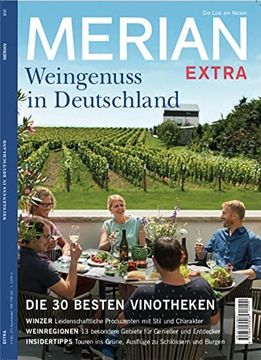 portada Merian Extra Deutschland neu Entdecken: Weinreise (Merian Hefte) (en Alemán)