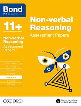 portada Bond 11+: Non-verbal Reasoning: Assessment Papers: 7-8 years