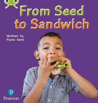 portada Bug Club Phonics Non-Fiction Early Years and Reception Phase 1 From Seed to Sandwich (Phonics Bug) (en Inglés)