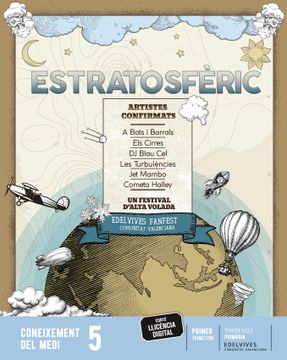 portada Projecte: Fanfest. Coneixement del Medi 5. Trimestres (en Valenciano)
