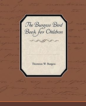 portada the burgess bird book for children