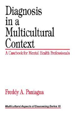 portada diagnosis in a multicultural context: a cas for mental health professionals (en Inglés)
