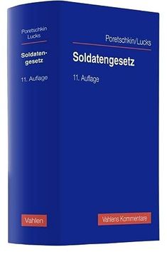 portada Soldatengesetz (en Alemán)