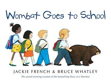 portada Wombat Goes to School (en Inglés)