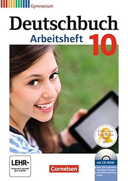 portada Deutschbuch Gymnasium 10. Schuljahr - Allgemeine Ausgabe - Arbeitsheft mit Lösungen und Übungs-Cd-Rom (in German)