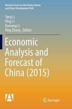 portada Economic Analysis and Forecast of China (2015) (en Inglés)