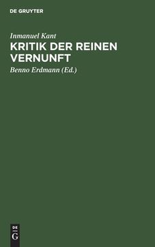 portada Kritik der Reinen Vernunft (German Edition) [Hardcover ] (in German)