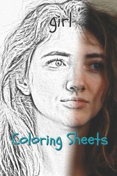 portada Girl Coloring Sheets: 30 Girl Drawings, Coloring Sheets Adults Relaxation, Coloring Book for Kids, for Girls, Volume 3