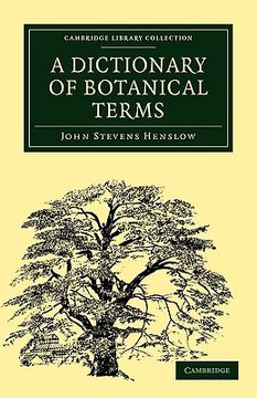 portada A Dictionary of Botanical Terms Paperback (Cambridge Library Collection - Botany and Horticulture) (en Inglés)