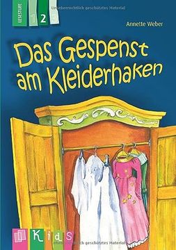 portada Kids Klassenlektüre: Das Gespenst am Kleiderhaken. Lesestufe 2 (en Alemán)