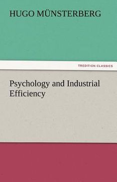 portada psychology and industrial efficiency