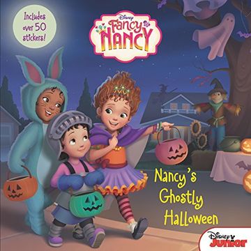 portada Disney Junior Fancy Nancy: Nancy's Ghostly Halloween (en Inglés)