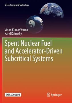 portada Spent Nuclear Fuel and Accelerator-Driven Subcritical Systems (en Inglés)