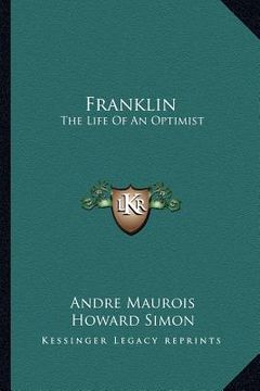 portada franklin: the life of an optimist (en Inglés)