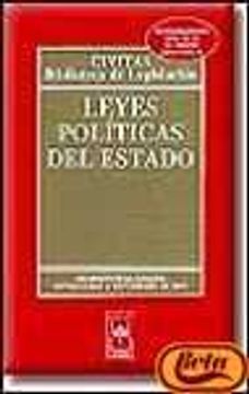 portada Leyes Politicas del Estado (19ª Ed. )