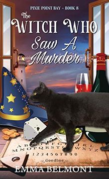 portada The Witch who saw a Murder (Pixie Point bay Book 8): A Cozy Witch Mystery (en Inglés)