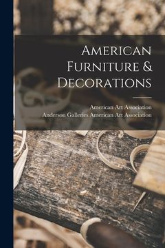 portada American Furniture & Decorations (en Inglés)
