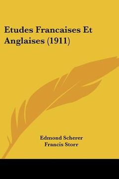 portada etudes francaises et anglaises (1911)